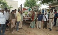 Illegal hoarding of ration rice Unearthed in Pattikonda Mandal
