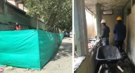 Inició la limpieza y cerramiento de la antigua clínica de Puertos de Colombia Estas acciones fueron posibles gracias a una medida cautelar otorgada a una acción popular interpuesta por la Personería.