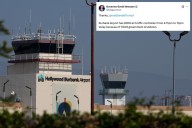 California's Hollywood Burbank Airport will have no air traffic controllers working Monday evening: FAA