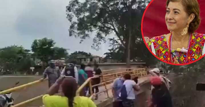 Lluvias e inundaciones en Veracruz: vecinos lanzan lodo a la alcaldesa de Álamo Temapache, Blanca Lilia Arrieta (VIDEO)