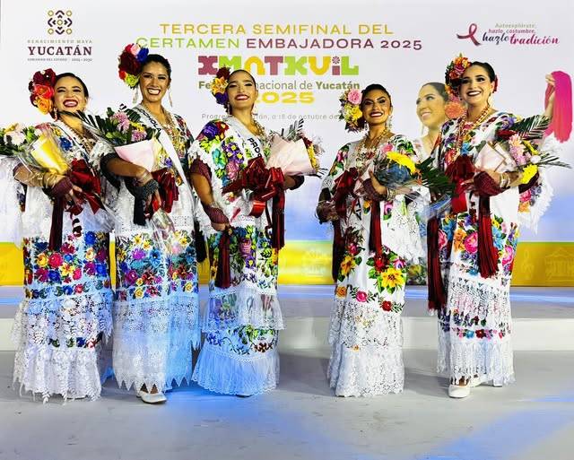 Embajadora Xmatkuil 2025: eligen a últimas finalistas; Mérida queda fuera