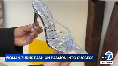 Former TV sports anchor turned shoe designer Flor de Maria Rivera inspires others to follow their dreams