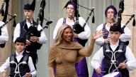 Serena Williams, Premio Princesa de Asturias de los Deportes, al son de las gaitas en Oviedo