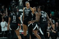 A'ja Wilson leads way as Aces narrowly capture Game 1 WNBA Finals win over Mercury