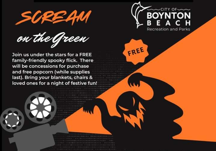 Scream on the Green: Free Family Movie Night - South Florida on the Cheap