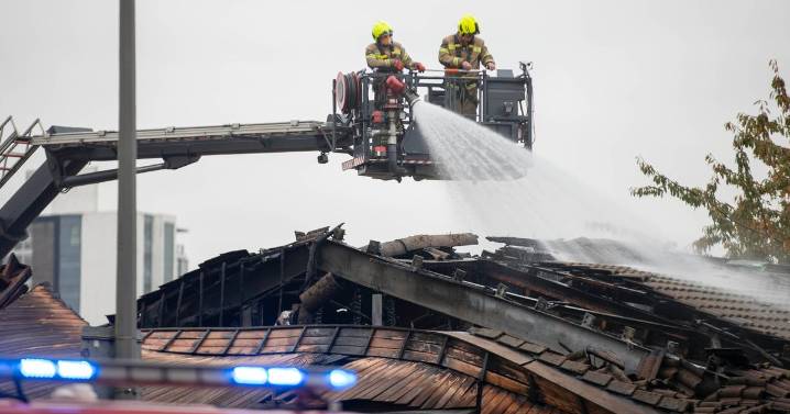 Glasgow community 'devastated' after fire rips through church