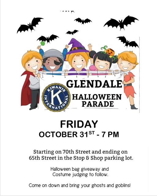 Glendale Kiwanis Club’s annual Halloween parade set for Friday