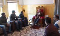 Chief Engineer CPWD calls on LG Ladakh