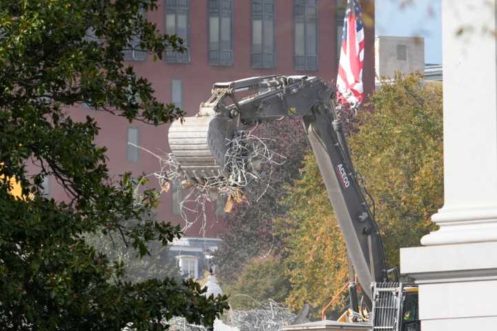 Melania Trump didn’t support White House East Wing demolition, report says