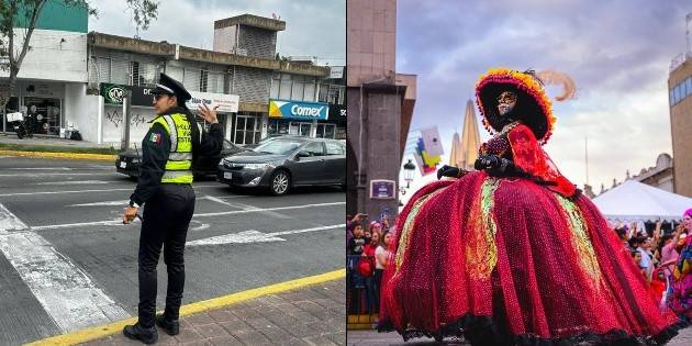 Habilitan rutas alternas por el Desfile de Día de Muertos en Guadalajara
