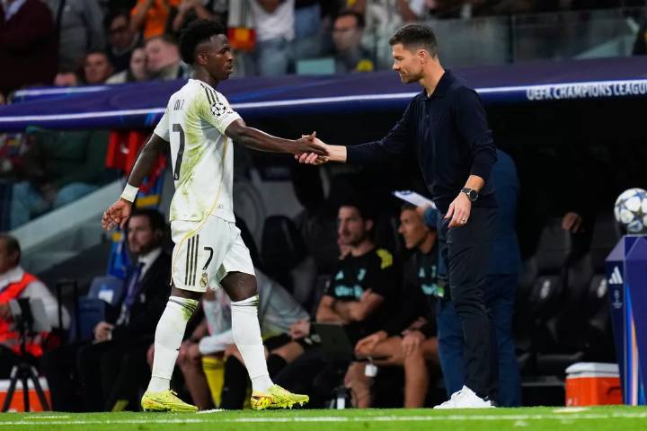 Xabi Alonso: ‘Todo zanjado’ con Vinícius y ‘ninguna represalia’ tras arrebato en el clásico