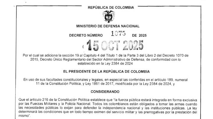 Se mantendrán los beneficios para quienes quieran prolongar su servicio militar