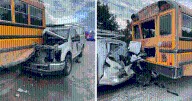 School bus rear-ended in Douglas County, 16 students on board