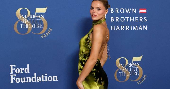 Photos: Brooks Nader Is a 'High Society Girlie' in Velvet Dress