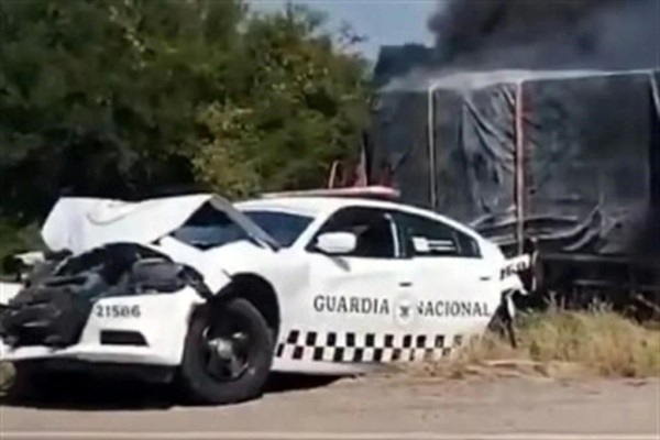 Deja tres heridos de la GN accidente en Mazatlán
