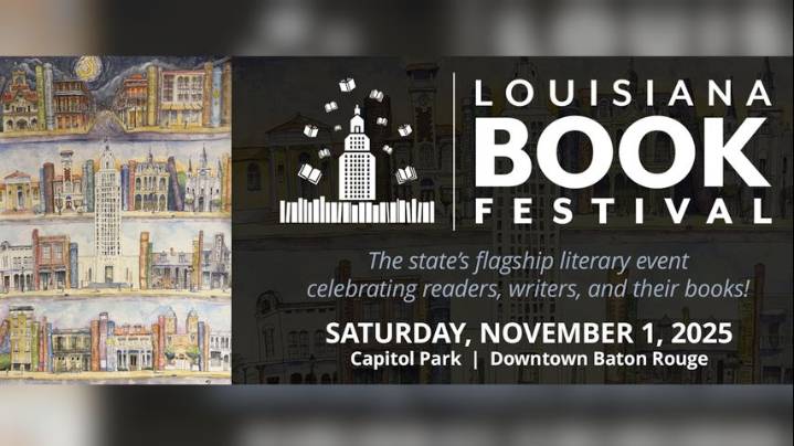 Louisiana Book Festival hosting series of writing seminars ahead of weekend festival