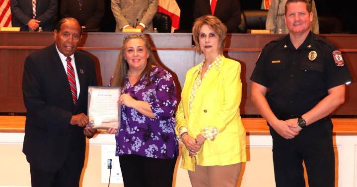 Domestic Violence Awareness Month recognized in Enterprise