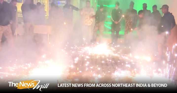 CRPF jawans celebrate Diwali away from family in J