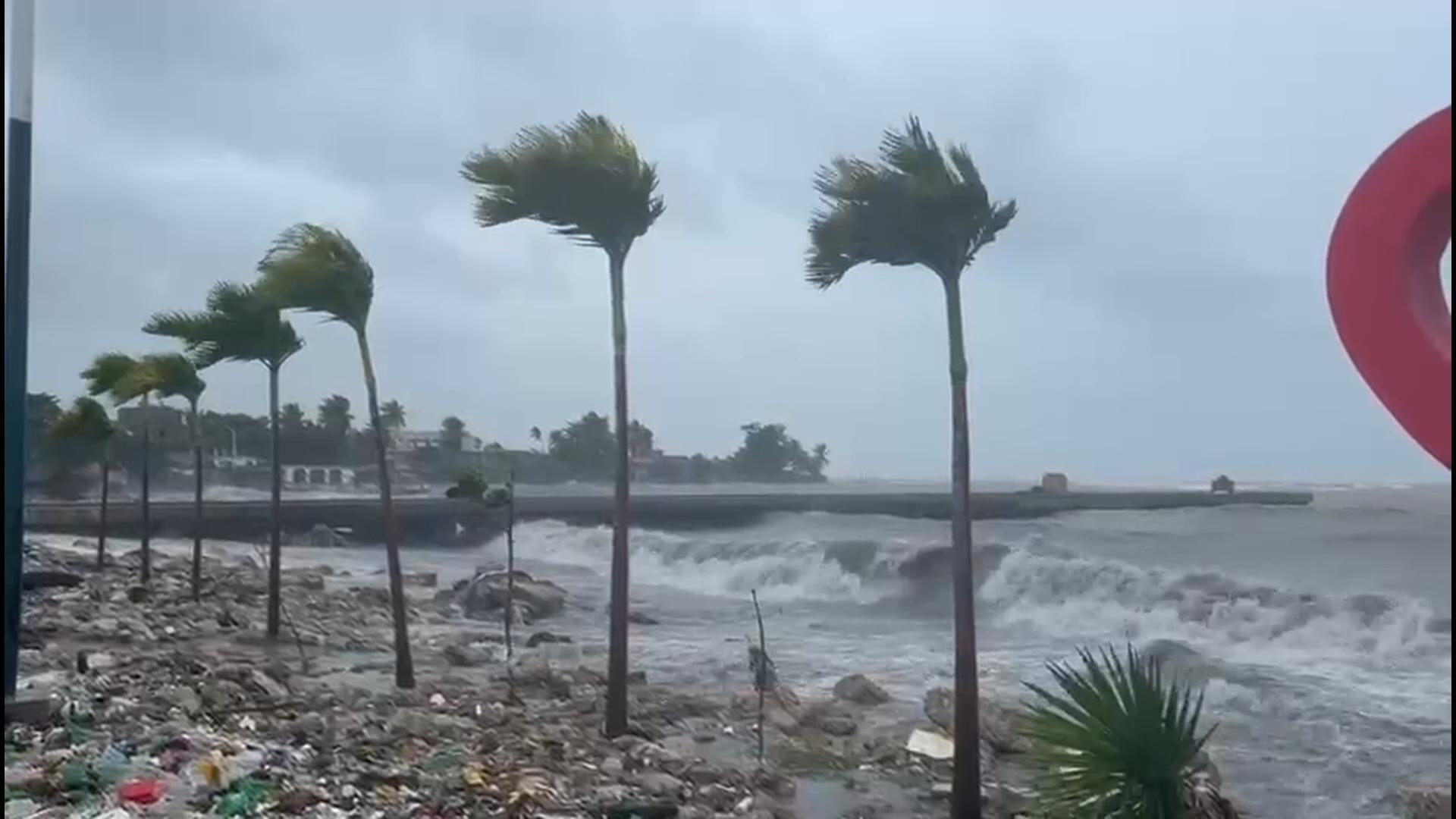Storm Melissa reaches hurricane strength, threatening catastrophic flooding in northern Caribbean