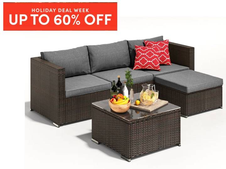 Wayfair Holiday Deals: Save up to 60% on patio furniture and more
