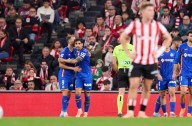 Getafe sorprende al Athletic en la Liga Española de fútbol