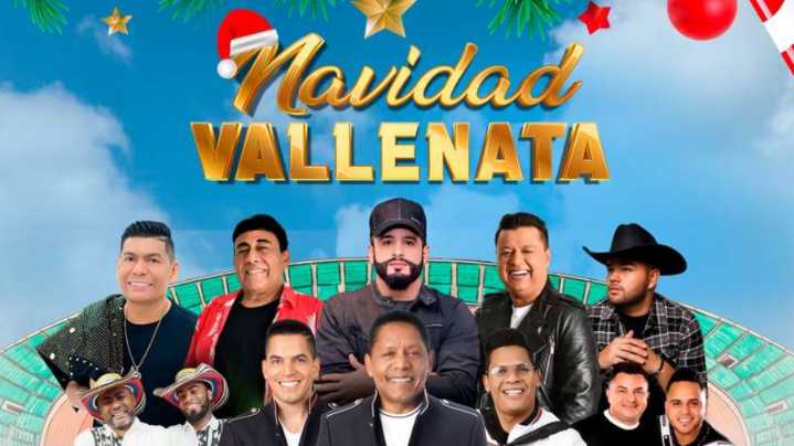 Caracas recibe la "Navidad Vallenata" en el estadio Olímpico de la UCV con estrellas del género
