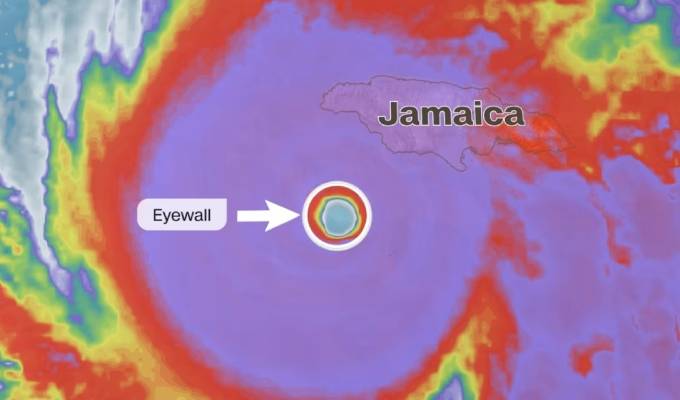 Huracán Melissa se aproxima a Jamaica con vientos “catastróficos” de más de 280 km/h