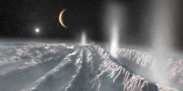 Un nuevo análisis confirma a Encélado como el mundo cercano en el que la vida extraterrestre es más posible