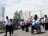 Santa Fe de Curicó se vistió de fiesta en su tradicional desfile cívico