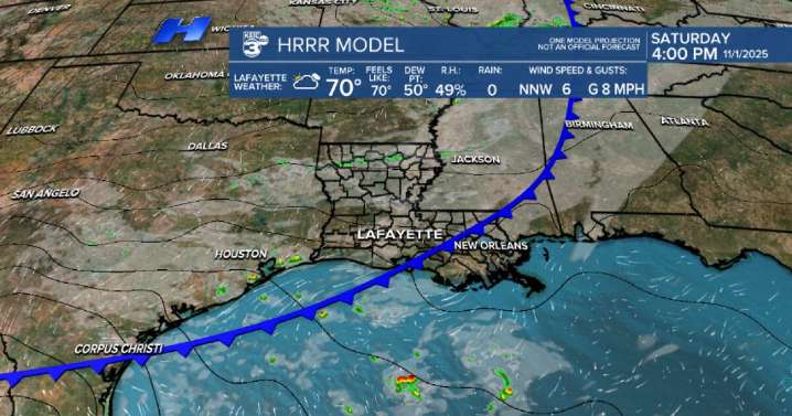 Trick or Treat: another cold front on the way