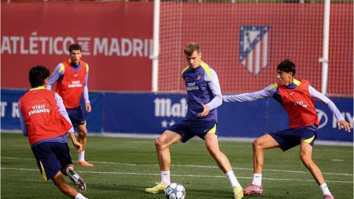 Cardoso, única baja del Atlético para visitar al Arsenal