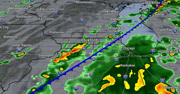 Breezy and warm Friday followed by soggy and cooler weekend