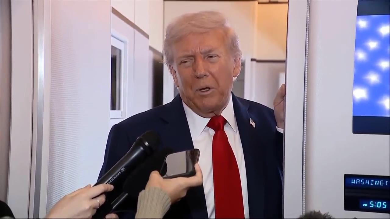 'Everybody is happy,' Trump says en route to Israel to tout ceasefire
