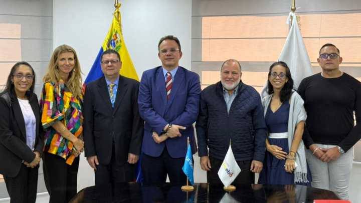 Defensor del Pueblo sostuvo una reunión con el nuevo representante de UNICEF en Venezuela