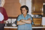 She died after getting mugged for her pocketbook in South Boston. Her assailant has never been caught.