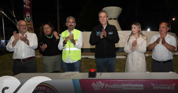 Revitaliza Pepe Chedraui fuente del Parque Rómulo O’Farril Silva