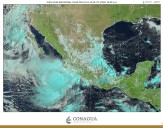 Se mantiene el pronóstico de lluvias de muy fuertes a intensas en el occidente y sur de México
