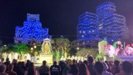 'La Morenita' en la Plaza de España