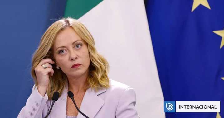 Meloni afirma haber sido denunciada ante La Haya por complicidad de "genocidio"