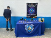 Mecánico fue detenido por distribución de droga en Valencia