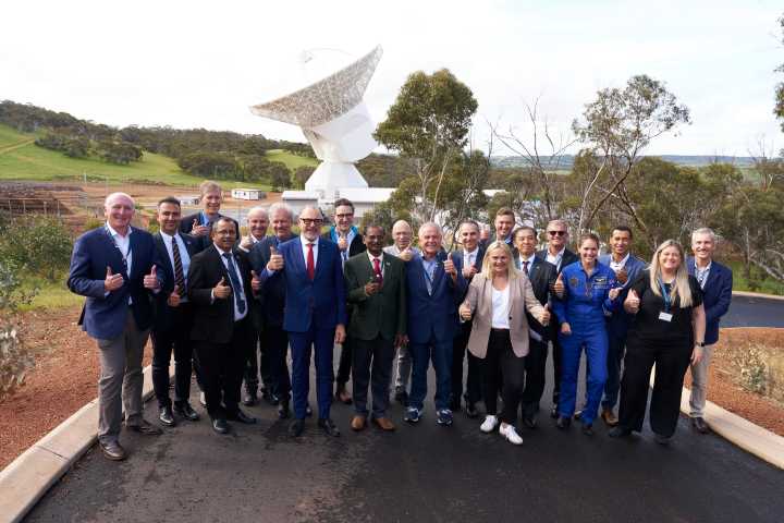 ESA inaugurates new deep space antenna in Australia