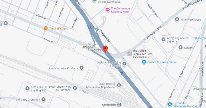 One killed in multi-vehicle crash on 5 Freeway in Commerce