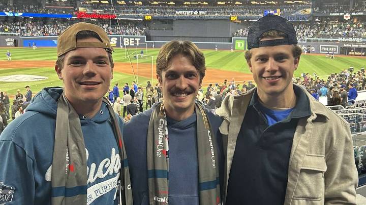 #TheMoment 3 friends got free World Series tickets after driving 17 hours