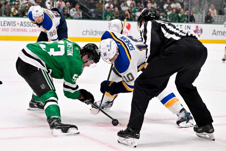 NHL Predictions: October 18 St. Louis Blues vs. Dallas Stars
