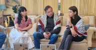 Colombianas liberadas en Israel regresaron al país viajando junto al presidente Gustavo Petro