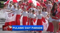 Thousands gather on the Ben Franklin Parkway for the 92nd Pulaski Day Parade