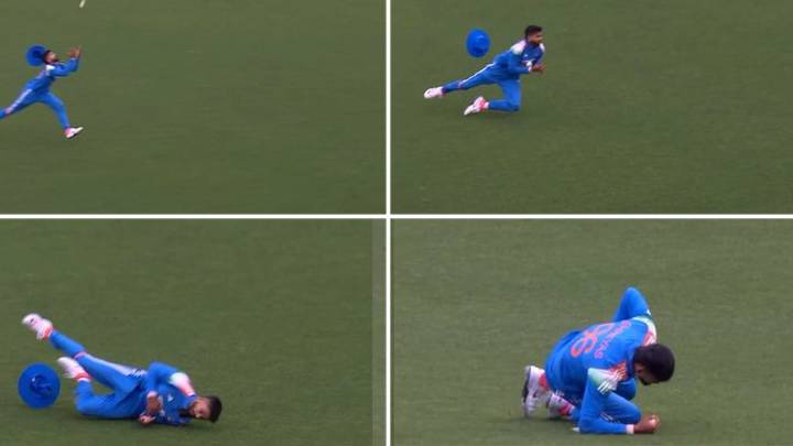 IND vs AUS 3rd ODI: Shreyas Iyer Injures Himself After Taking Spectacular Catch To Dismiss Alex Carey; Video