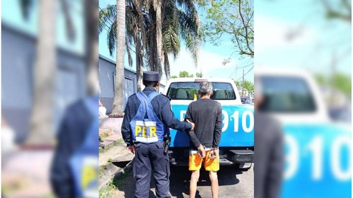 Paraná: detuvieron a un hombre que agredió a su pareja y prendió fuego su ropa