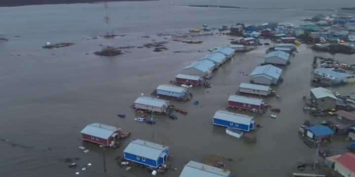 Rescues underway in western Alaska after Typhoon Halong remnants blast 100 mph wind, floods coastal villages