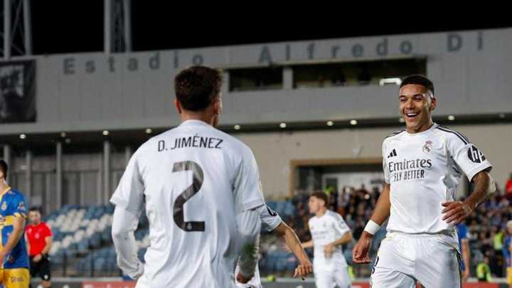 El próximo 'killer' del Real Madrid acaba con la gran racha del Avilés: derrota de los blanquiazules ante el filial blanco